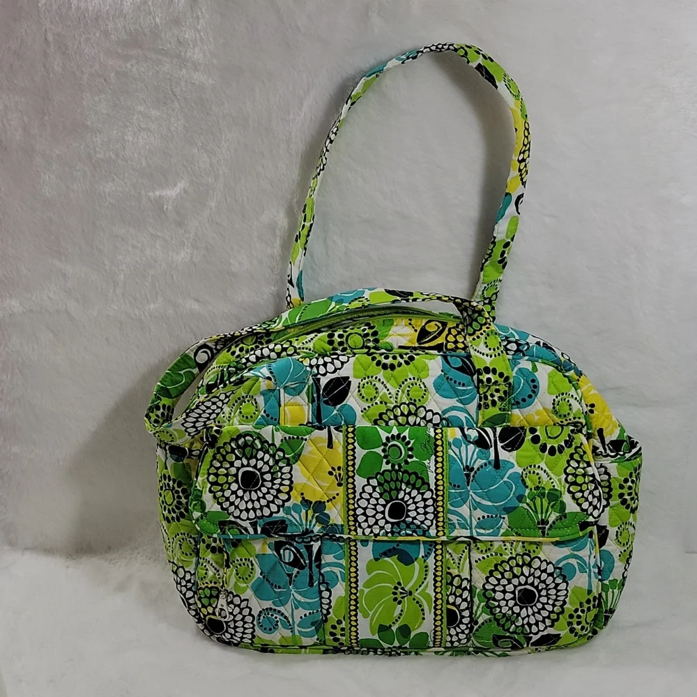 Vera Bradley Lime Up Baby Bag